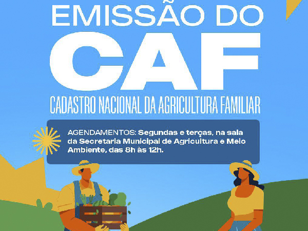 CADASTRO NACIONAL DA AGRICULTURA FAMILIAR