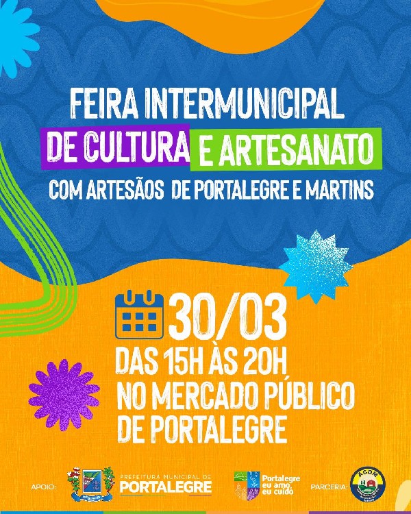 FEIRA INTERMUNICIPAL DE CULTURA E ARTESANATO - 30/03